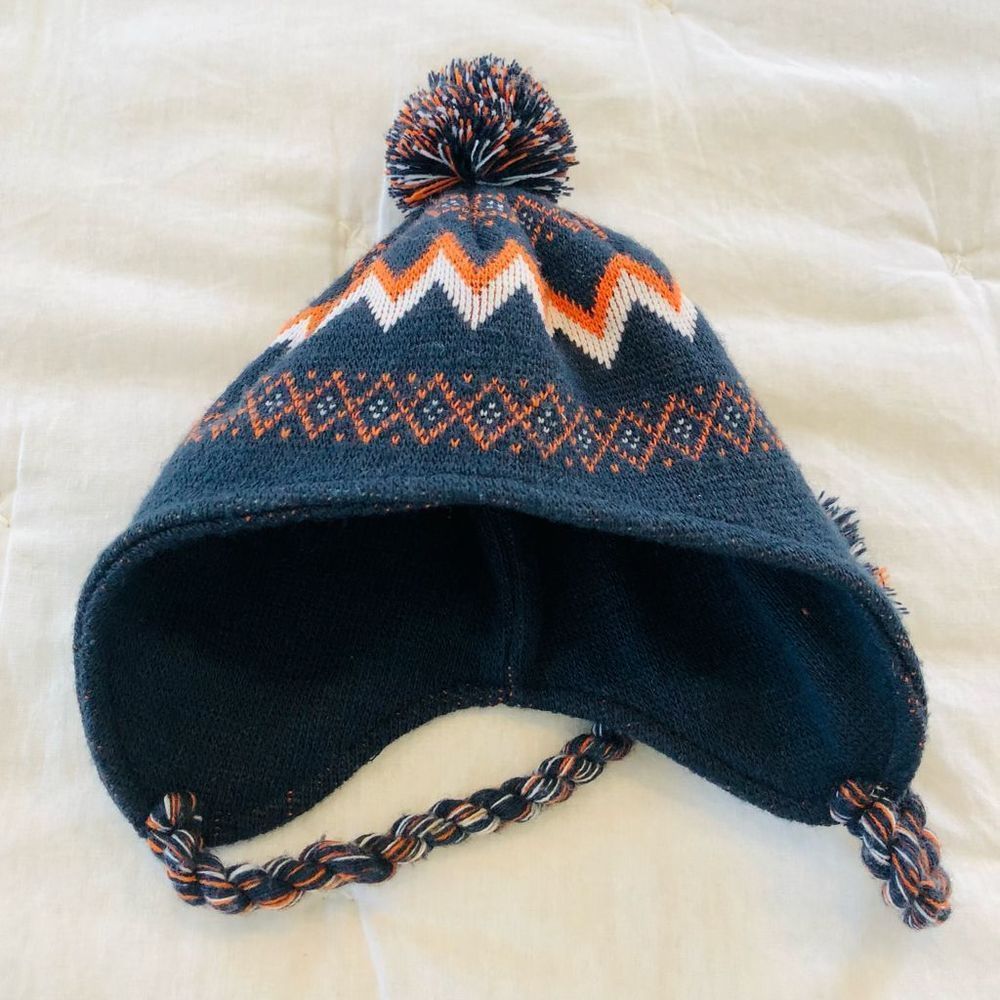 6M Chicago Bears Football Beanie Hat - Picture 4 of 7